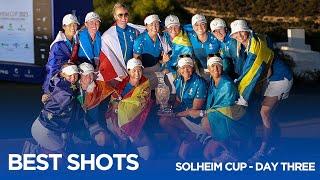 Best Shots  Sunday Singles  2023 Solheim Cup