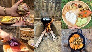 Cooking sea crab in bamboo shoot juice Ep. 10 Important information for NEET and JEE aspirants