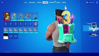 Fortnite 3rd Birthday FREE rewards Cake Backbling and Cakey Wrap in Fortnite Chapter 2 Season 4