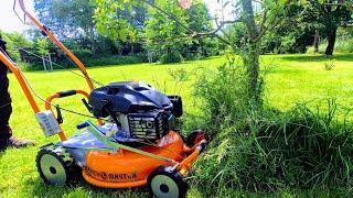 MÄHEN OHNE KORB  einfache Garten- & Parkpflege Mulchmaster PM53AMulchen & DüngenProfi Rasenmäher