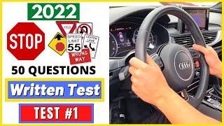 2022 DRIVING WRITTEN TEST PART 1.Questions & Answers for Drivers Licence.