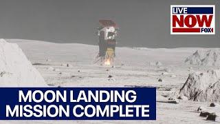Odysseus moon landing complete First US lunar landing in more than 50 years  LiveNOW from FOX