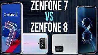 Zenfone 7 vs Zenfone 8 Comparativo