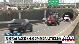 Thousands expected to hit the road for 4th of July weekend