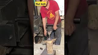 How nut bolts are made #making #factory #workshop #nutbolt
