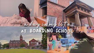 a day in my life at boarding school   school vlog studying autumn term