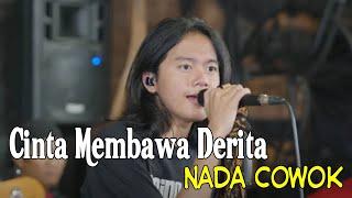 KARAOKE Cinta Membawa Derita Nada Cowok