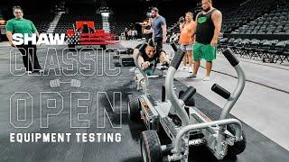 2024 SHAW CLASSIC OPEN ATHLETE WEIGH-INS AND EVENT TESTING