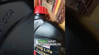 Jangan pakai coolant tiruan kalau tak nak radiator water pump dan thermostat jahanam.