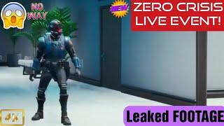 Fortnite Season 6 Zero Crisis Live Event LEAKED Footage