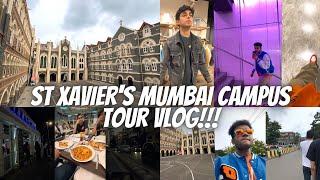 VLOG St Xaviers Mumbai Campus Tour Vlog Area around xaviers mumbai south bombay