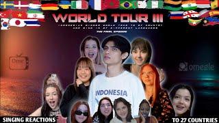 INDONESIAN SINGER WORLD TOUR TO 27 COUNTRIES AND SING IN 27 DIFFERENT LANGUAGES  THE FINAL CHAPTER