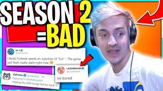 Ninja Worried about Season 2 Update