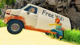 free wifi van