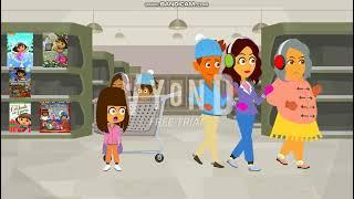 Dora misbehaves at Walmart in Christmas and gets grounded