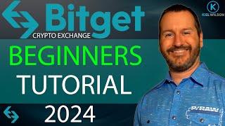 BITGET CRYPTO EXCHANGE - BEGINNERS TUTORIAL - 2024 - HOW TO USE THE BITGET CRYPTO EXCHANGE - SPOT