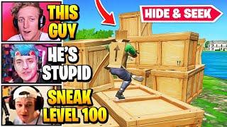 Streamers Host *SNEAKY* HIDE AND SEEK Game  Fortnite Daily Funny Moments Ep.591