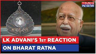 LK Advani Gets Highest Civilian Honour Of India Expresses Gratitude Over Bharat Ratna Award  Watch