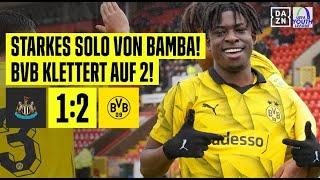 Bamba schießt BVB zum Dreier Newcastle U19 - Borussia Dortmund U19 12  UEFA Youth League  DAZN