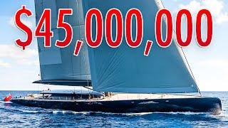 Whats Inside a $45000000 Luxury Sailing Yacht?