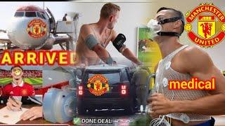 𝐁𝐑𝐄𝐀𝐊𝐈𝐍G man utd complete Double signingflight & Medical bookedconfirmed man utd transfer news