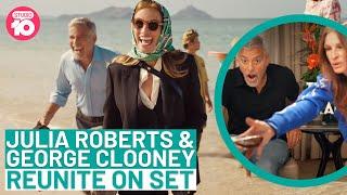 Julia Roberts & George Clooney Reunite On Set  Studio 10