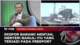 Tanggapan Menteri Bahlil Soal IMF Minta Larangan Ekspor Mineral Mentah Disetop  IBF tvOne