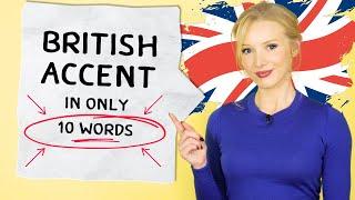  10 WORDS TO LEARN BRITISH ACCENT Modern RP