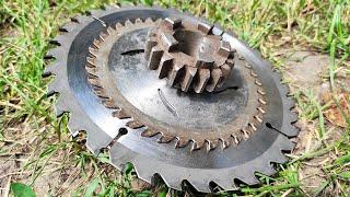 Genius Idea With From A Circular Saw Disc Garden Drill For Mixer With From A Circular Saw Disc