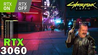 Cyberpunk 2077  RTX 3060  Ryzen 7 5800X  RTX ONOFF  DLSS  4K - 1440p - 1080p  Ultra Settings