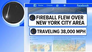 Daylight fireball meteor may have rattled parts of New York City and New Jersey NASA says