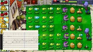 Plants vs. Zombies. Растения против Зомби. Ноты. #PlantsvsZombies #Зомбипротиврастений #Ноты