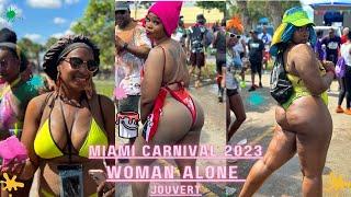 Miami Carnival Jouvert  2023 Woman Alone Ladies Was In Command of Jouvert & Men Was On The Hunt