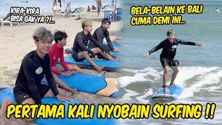 DARIPADA PENASARAN MENDING KITA COBA  Pengalaman seru nyobain surfing di pantai Kuta