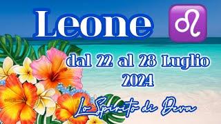 Leone ️ dal 22 al 28 Luglio 2024 #previsionisettimanali #leone #oroscopoleone #tarocchiamore #leo