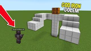 I DEFEATED THE GOD IRON GOLEM IN MIECRAFT