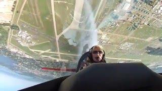 Patty Wagstaff In Cockpit Ride Along - Extra 330LX - EAA AirVenture Oshkosh 2015 Saturday