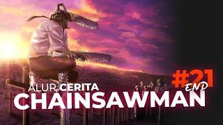 PERTARUNGAN AKHIR  DENJI VS MAKIMA   ALUR CERITA CHAINSAW MAN Part 21 End