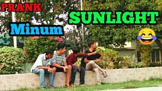 Prank Minum SUNLIGHT di depan Umum