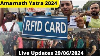 29 June 2024 RFID Card at Jammu Railway Station  Better Arrangement This year  Amarnath Yatra 2024