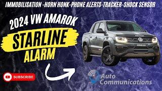 2024 VW amarok Starline S9 connected car alarm demo by @CarSecurity