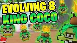 Evolving 8 KING COCO PETS  Summer Event  Giant Simulator