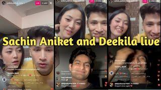 Sachin live with Aniket and Deekila   Deekila Aniket and sachin part-2