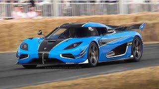 Koenigsegg at Festival of Speed Agera RSN Regera Agera Final Edition Thor & Agera RS