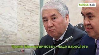 Мыктыбек Абдылдаев отчитал Эркина Асрандиева за заплыв на Иссык-Куле