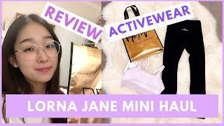 LORNA JANE MINI HAUL AND HONEST REVIEW  Buying my first cute activewear for pilates and fitness