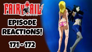 FAIRY TAIL EPISODE REACTIONS  Fairy Tail Episodes 171-172