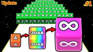 JELLY RUN 2048  jelly tube 2048   number master  infinity ️ mod  part 09