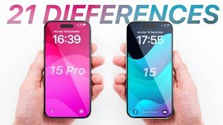 iPhone 1515 Plus vs iPhone 15 Pro15 Pro Max - 21 MAJOR Differences