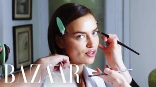 Supermodel Irina Shayk Shares Her Beauty Secrets  Get Ready With Me  Harpers BAZAAR